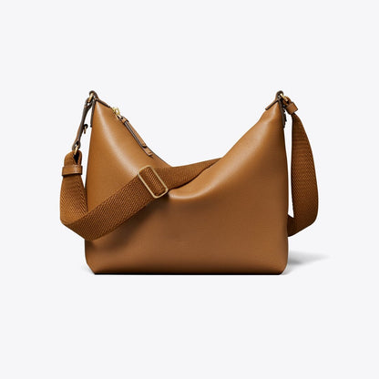 Tory Burch Thea Slouchy Crossbody Forest Brown