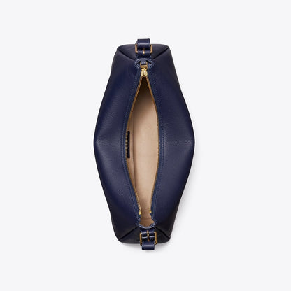 Tory Burch Thea Zip Top Shoulder Bag Tory Navy