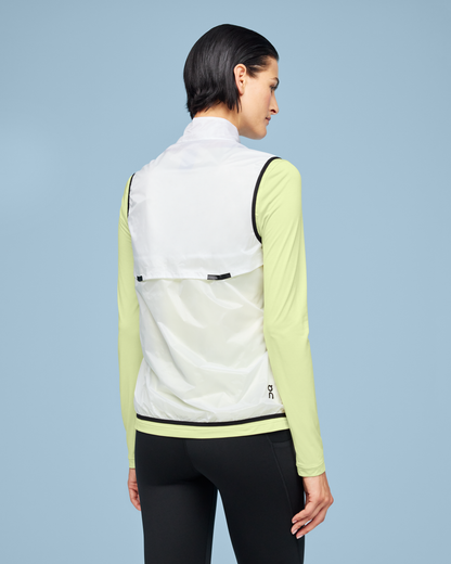 On Weather Vest White | Black (Women'S)