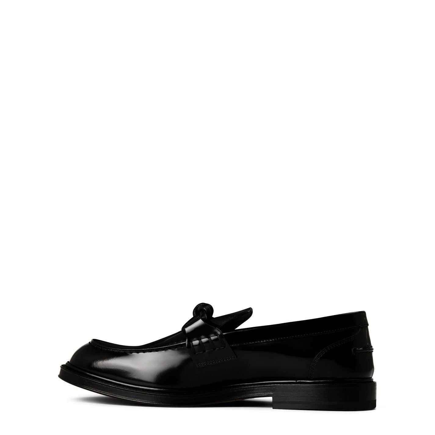 Tie Loafer Black