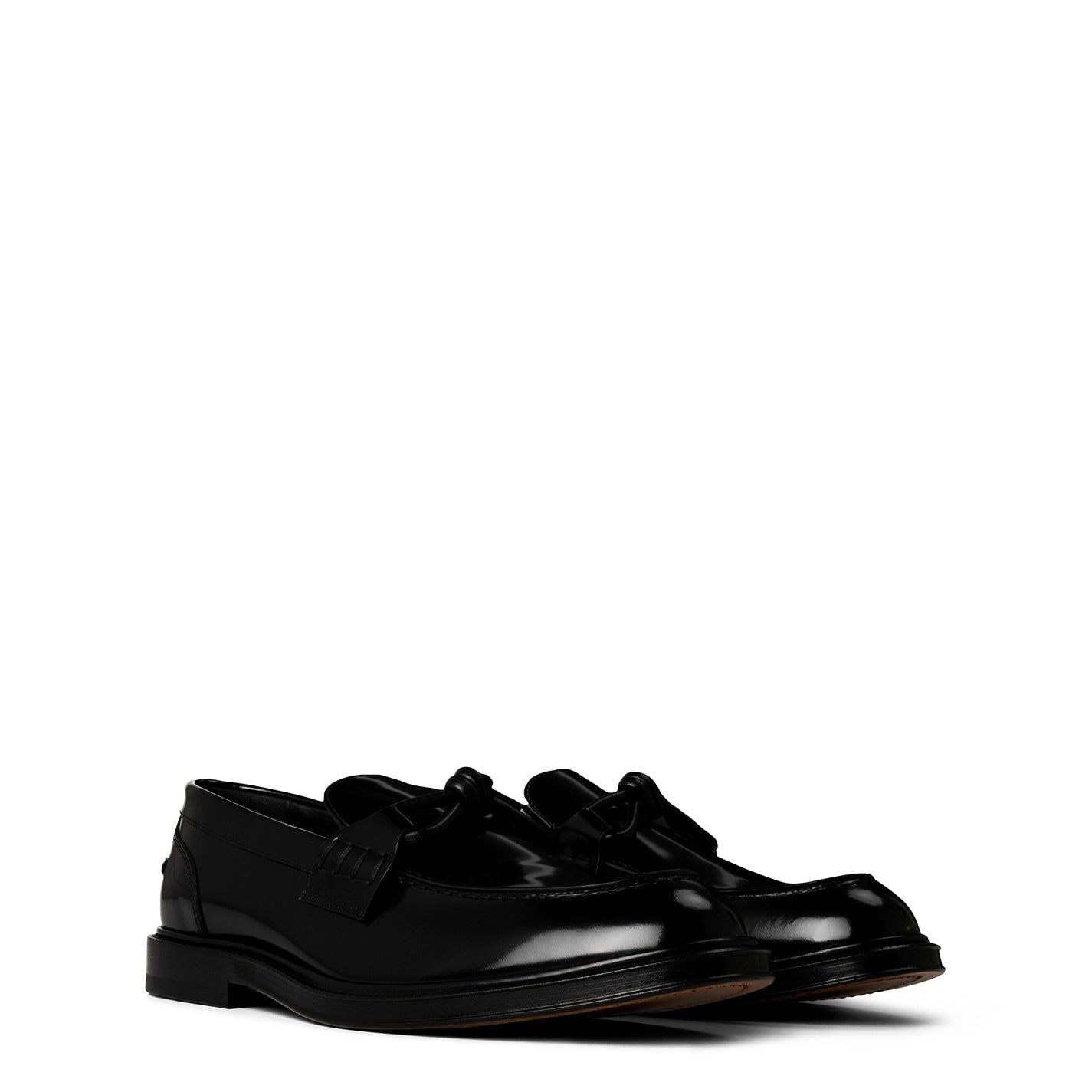  Tie Loafer Black