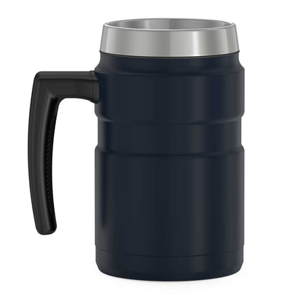 Thermos 16oz Stainless King Coffee Mug Midnight Blue