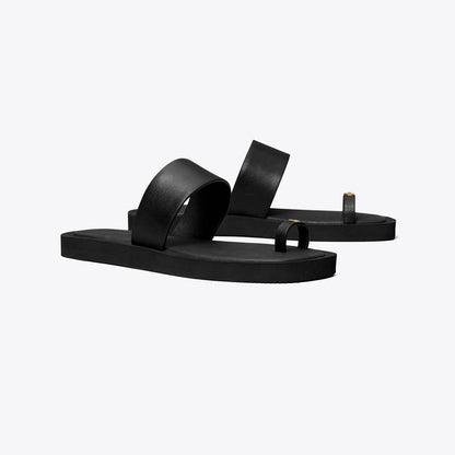 Tory Burch Toe Ring Slide PERFECT BLACK / PERFECT BLACK