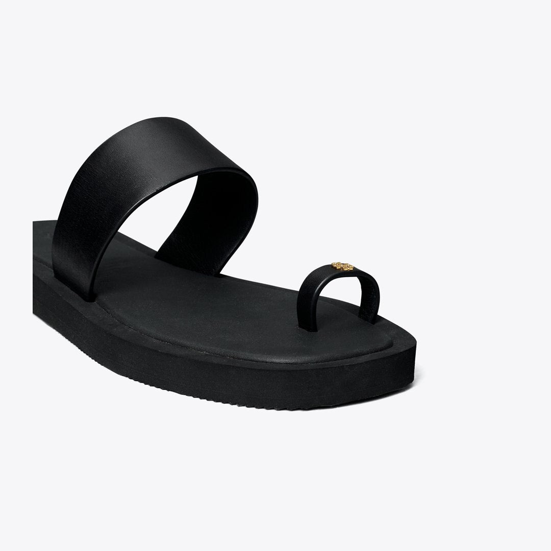 Tory Burch Toe Ring Slide PERFECT BLACK / PERFECT BLACK