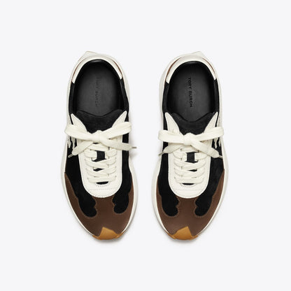 Tory Burch Tory Trainer PERFECT BLACK / CREAM / DARK COCOA