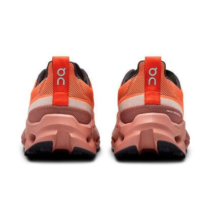 On Cloudsurfer Trail Flame Dustrose