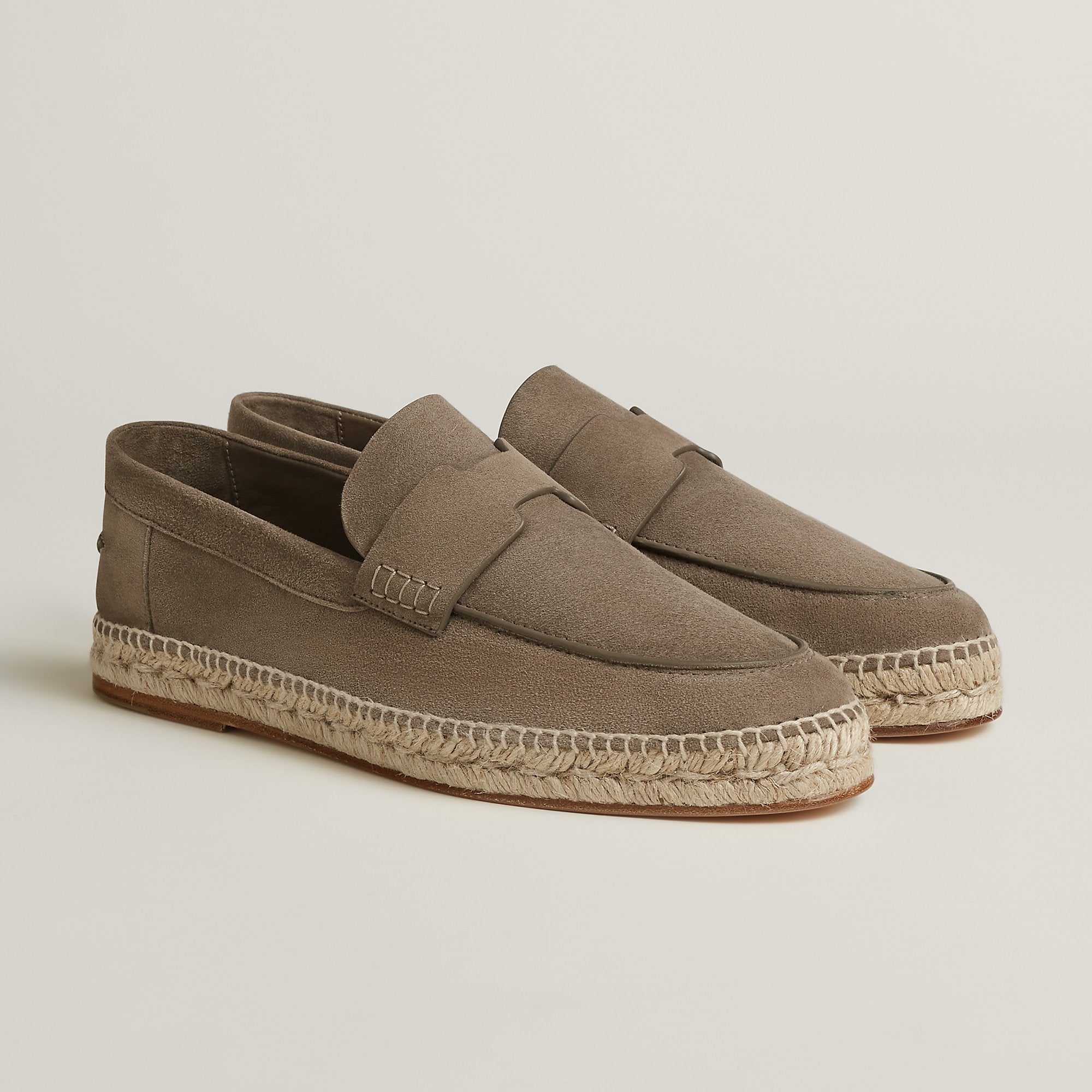  Hermes Trip Espadrille Toupe