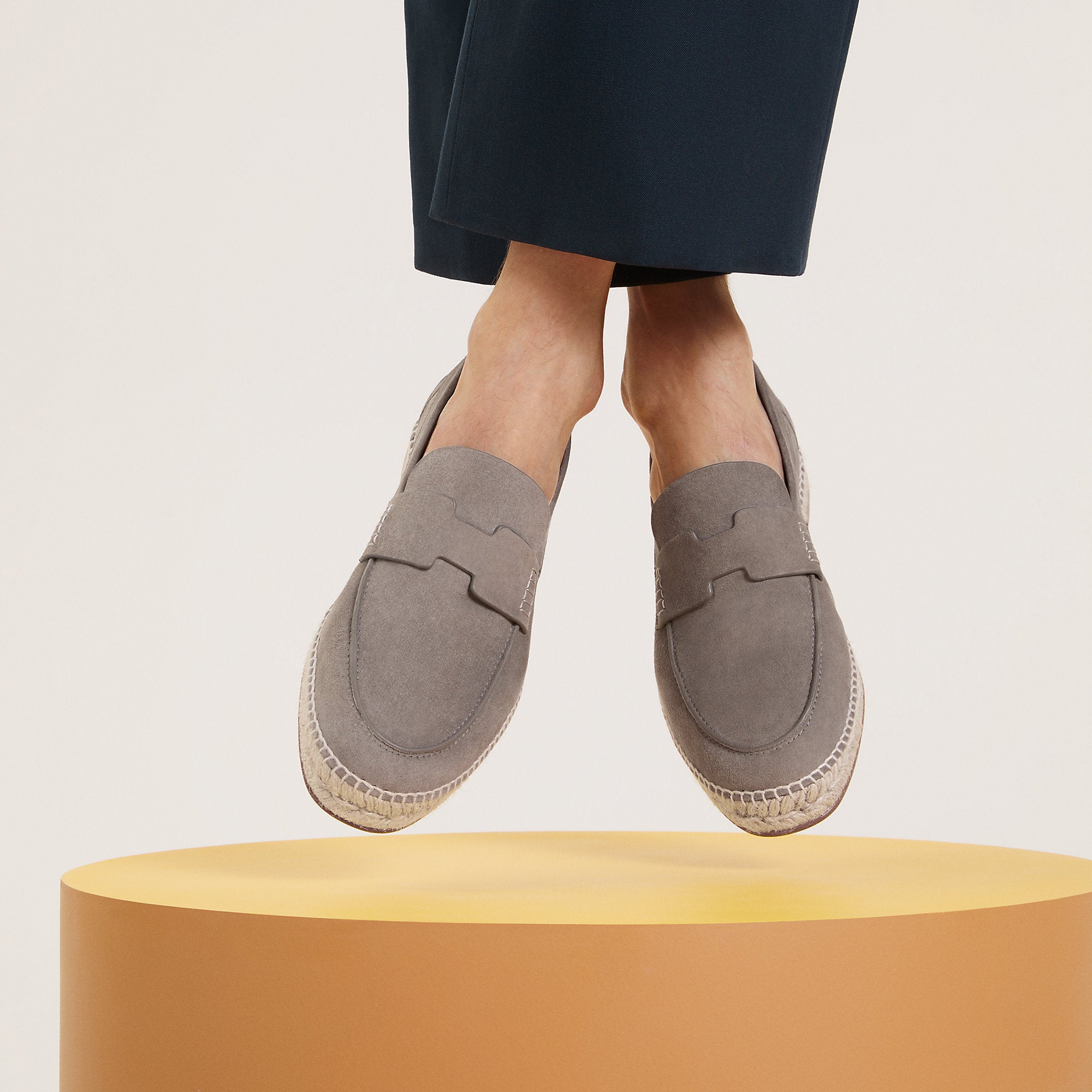  Hermes Trip Espadrille Toupe