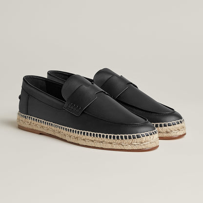 Hermes Trip Espadrille Noir