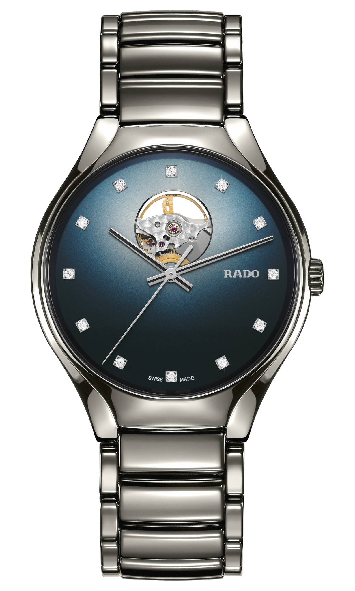 Rado True Round Secret Diamonds Blue r27108732