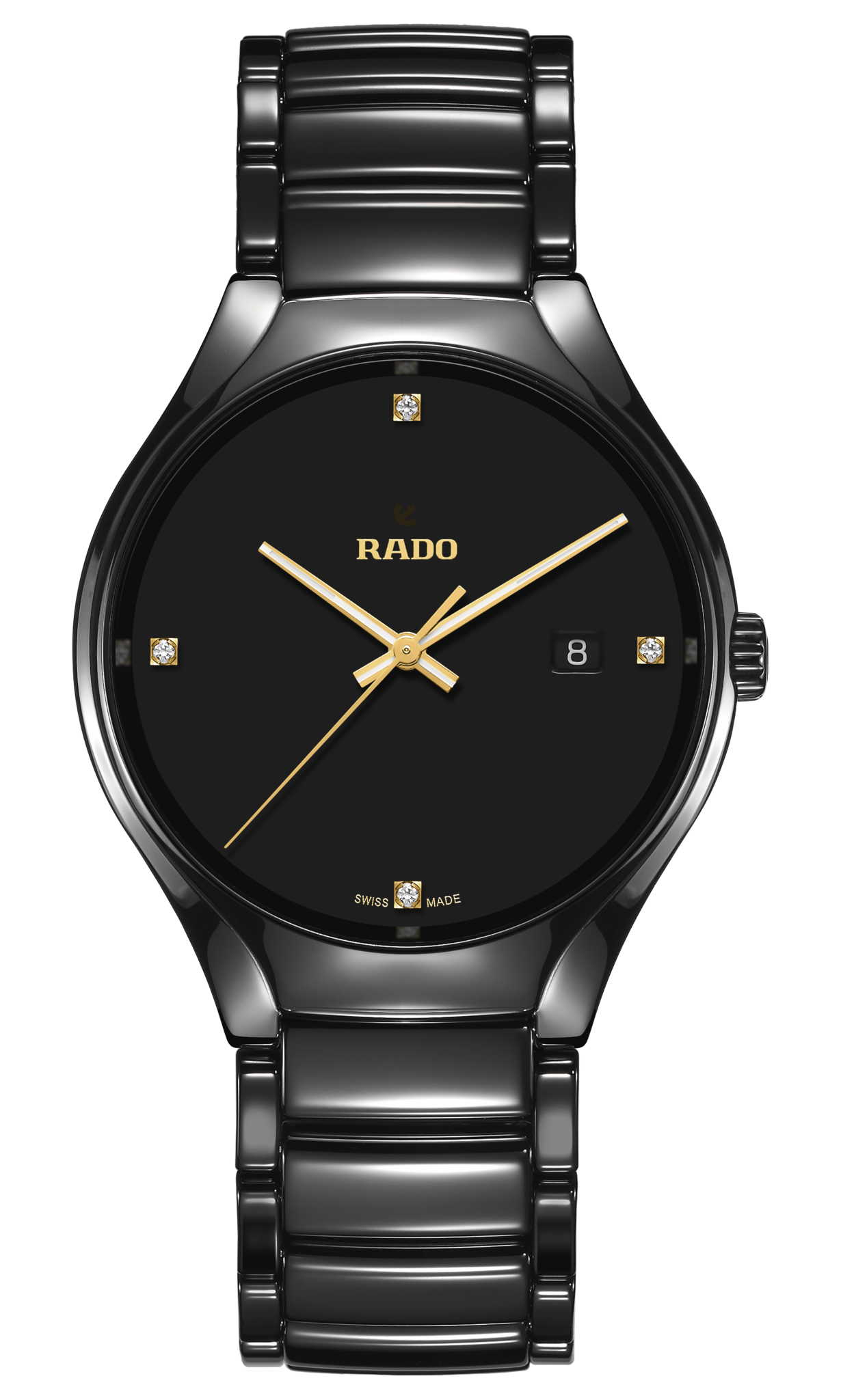 Rado True Round Diamonds Black r27238712
