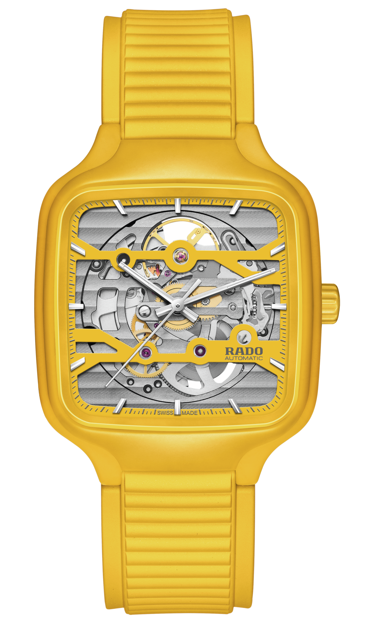 Rado True Square Automatic Skeleton Grey r27177255