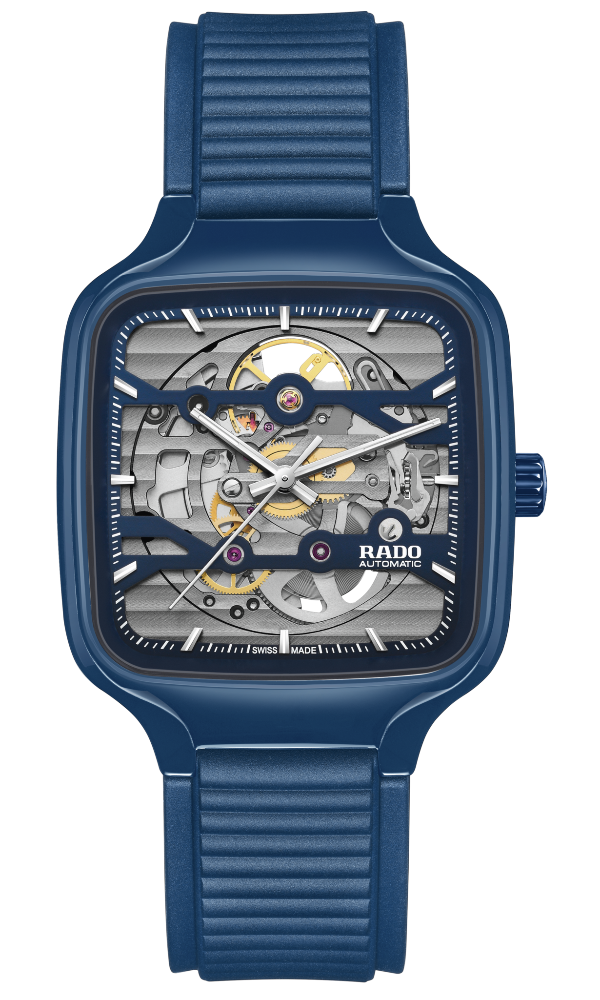 Seiko Rado True Square Automatic Skeleton Blue r27178205