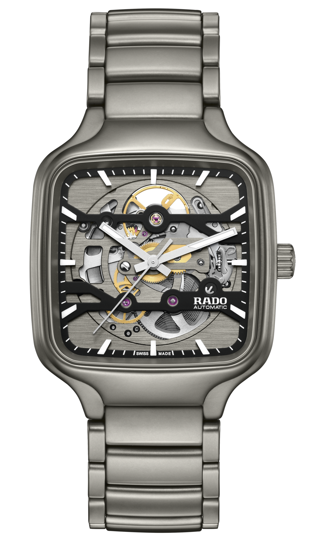 Rado True Square Automatic Skeleton Black r27056152