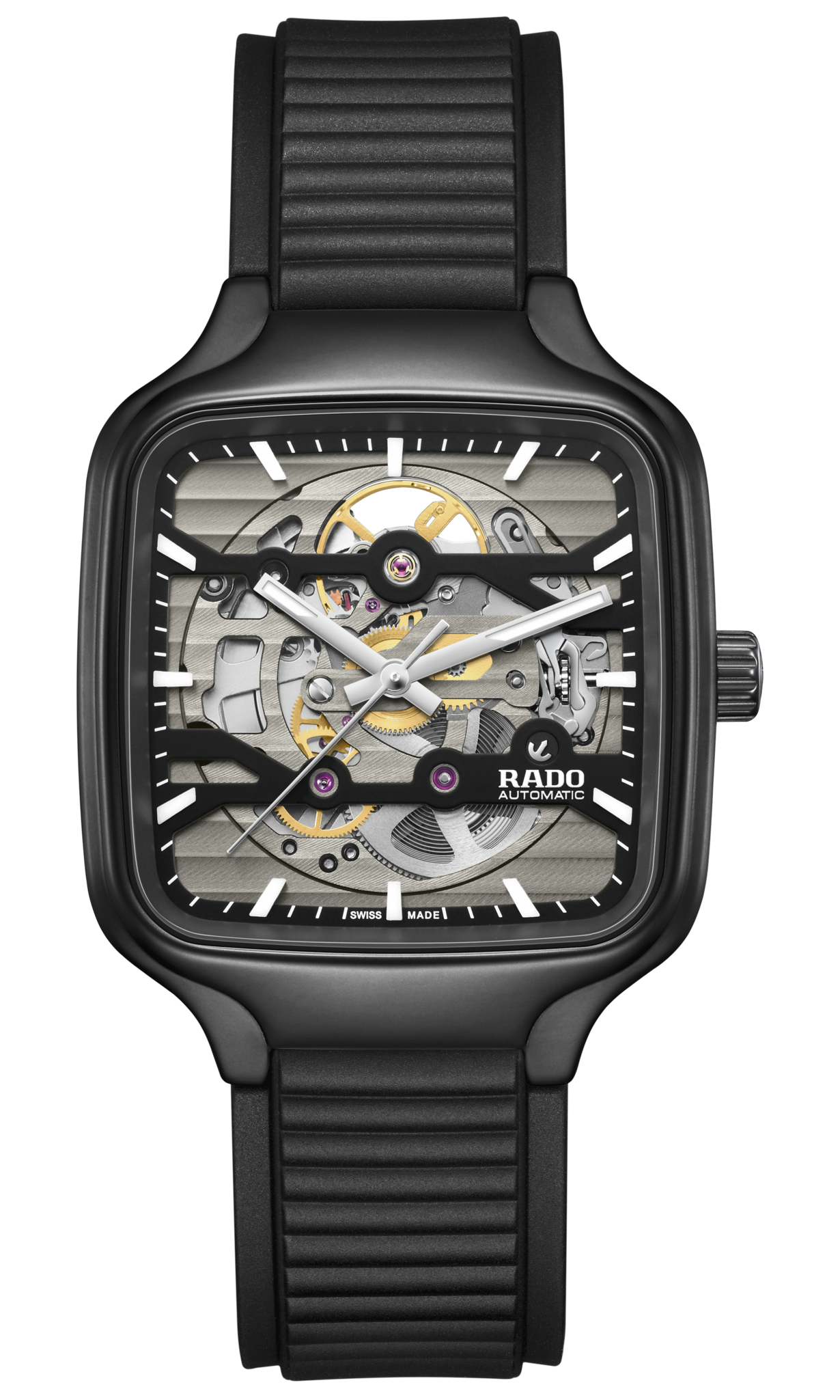 Seiko Rado True Square Automatic Skeleton Black r27197169