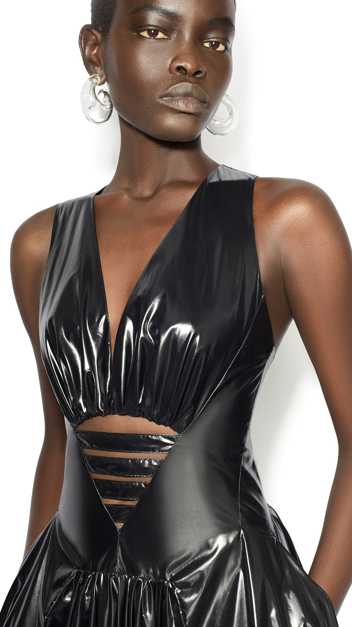 Alaïa Deesse Nylon Dress