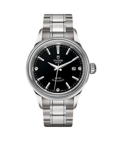 Tudor Automatic Black Dial With Diamond Dial Women's Watch