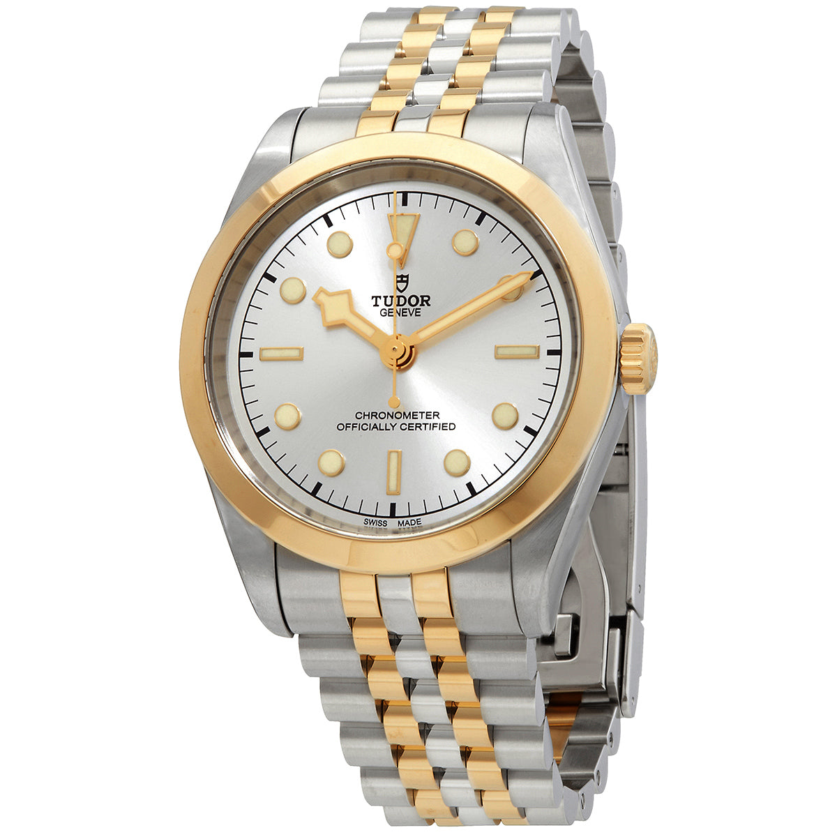 Tudor Black Bay 41 S&G Automatic Chronometer Silver Dial Mens Watch