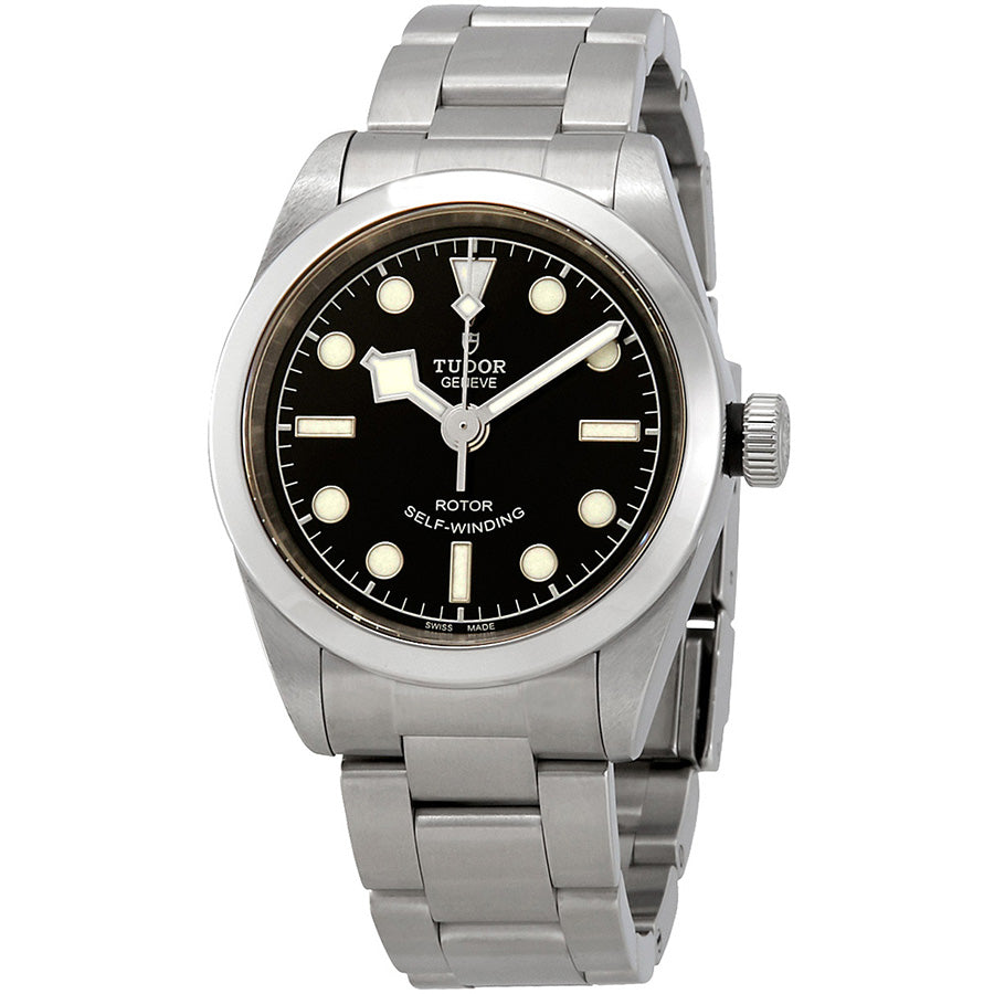 Tudor Black Bay Automatic 32 Mm Black Dial Women's Watch