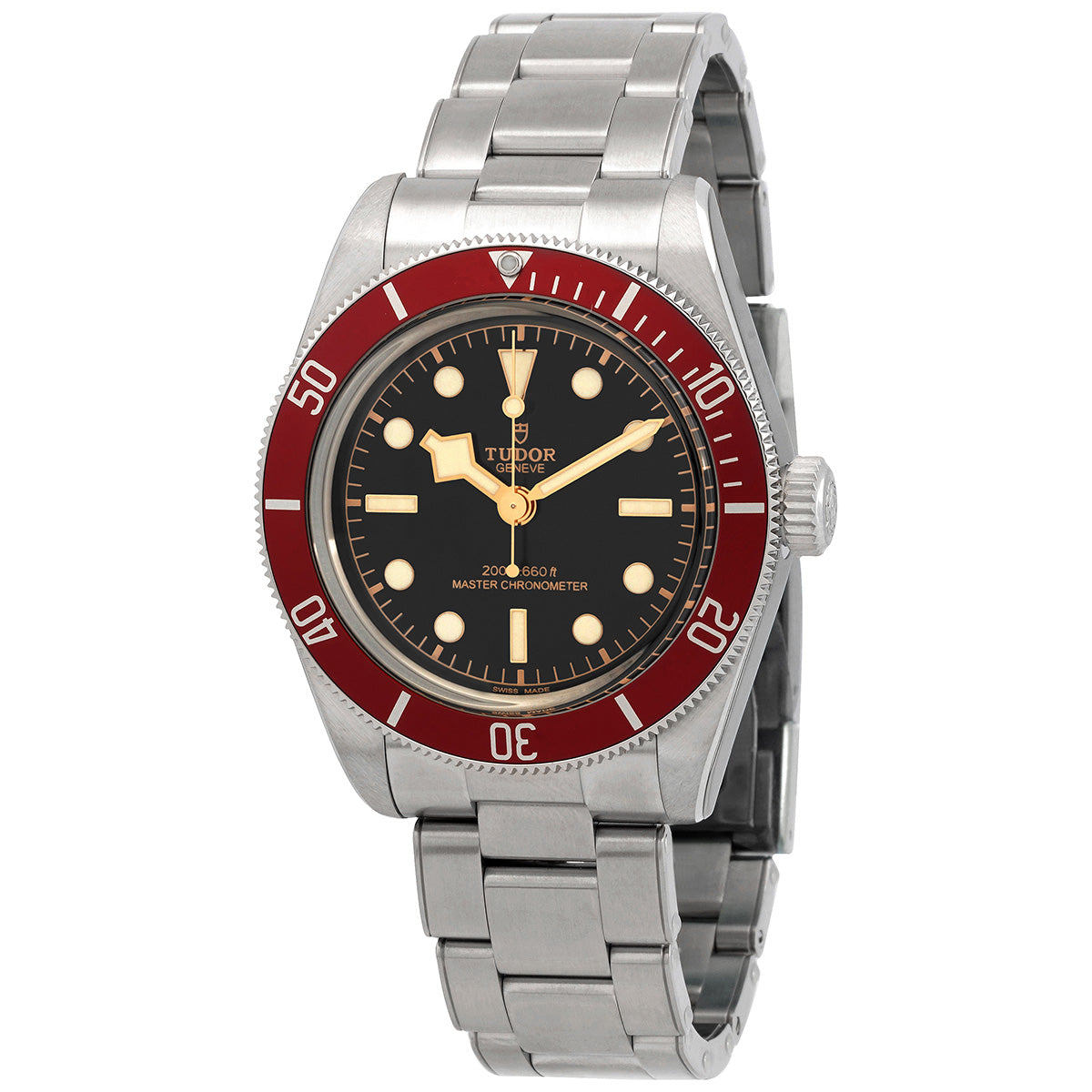 Tudor Black Bay Automatic Chronometer Black Dial Mens Watch