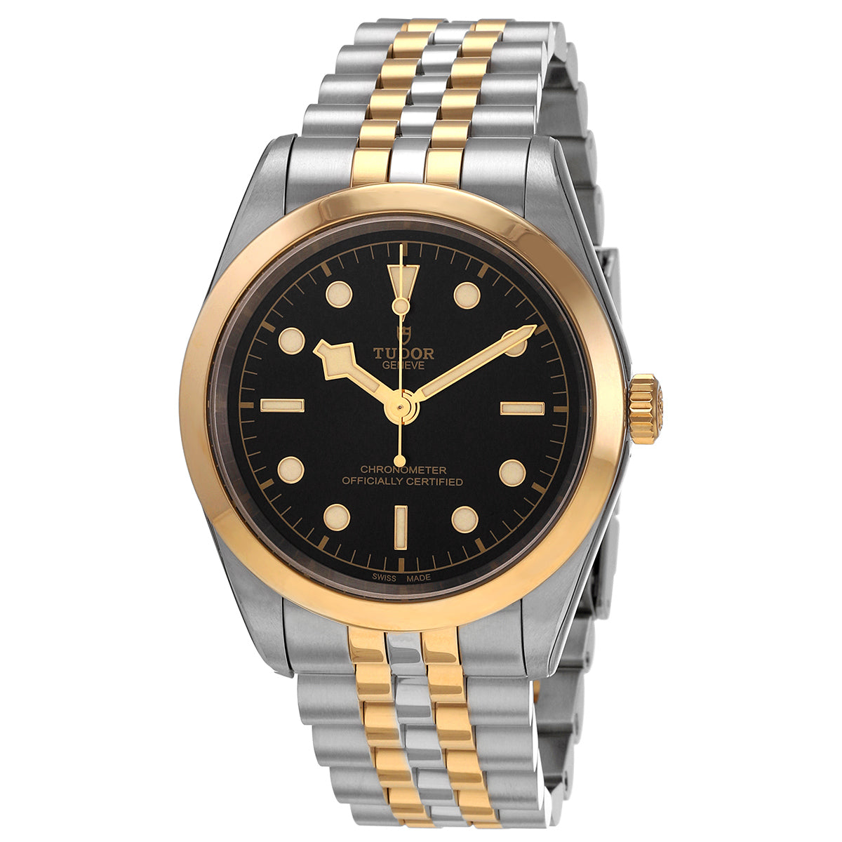 Tudor Black Bay Automatic Chronometer Black Dial Mens Watch