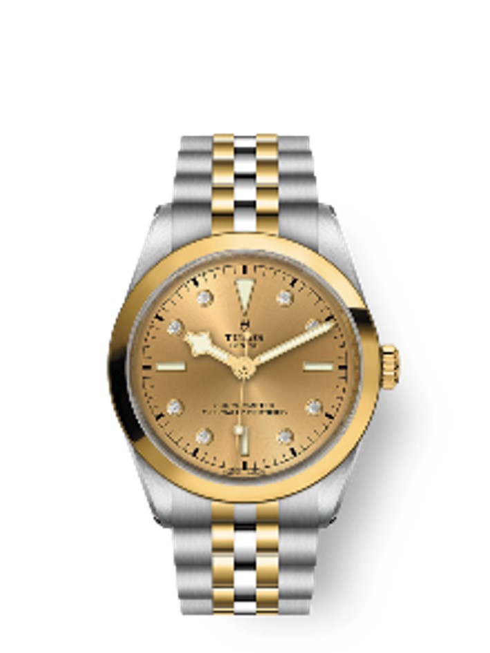 Tudor Black Bay Automatic Diamond Champagne Dial Women's Watch