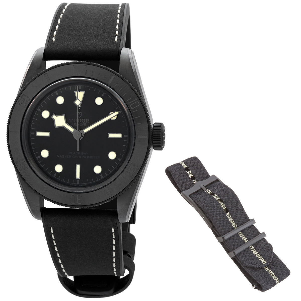 Tudor Black Bay Ceramic Automatic Black Dial Mens Watch