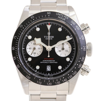Tudor Black Bay Chrono Automatic Chronometer Black Dial Mens Watch
