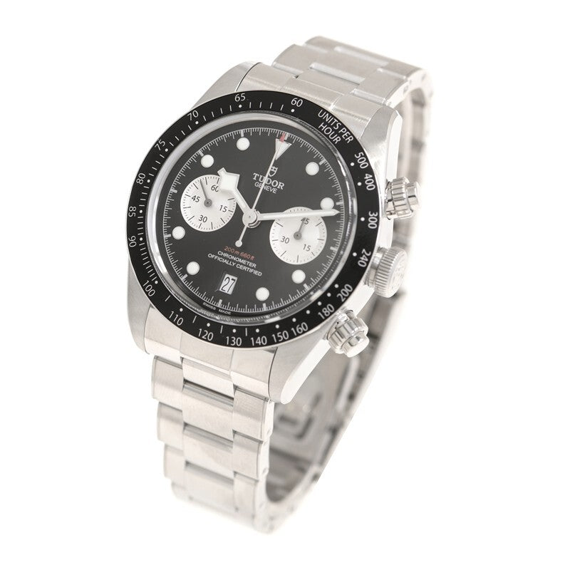 Tudor Black Bay Chrono Automatic Chronometer Black Dial Mens Watch