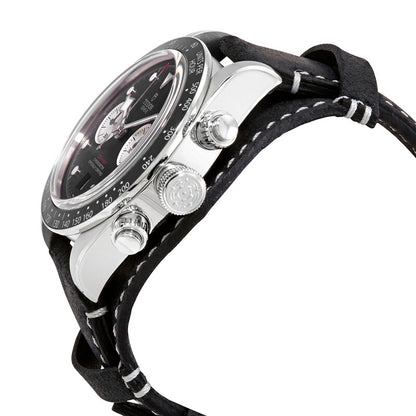 Tudor Black Bay Chrono Chronograph Automatic Chronometer Black Dial Mens Watch