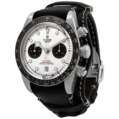 Tudor Black Bay Chrono Chronograph White Dial Mens Watch