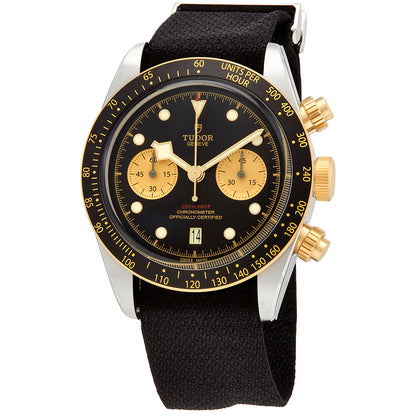 Tudor Black Bay Chronograph Automatic Black Dial Mens Watch