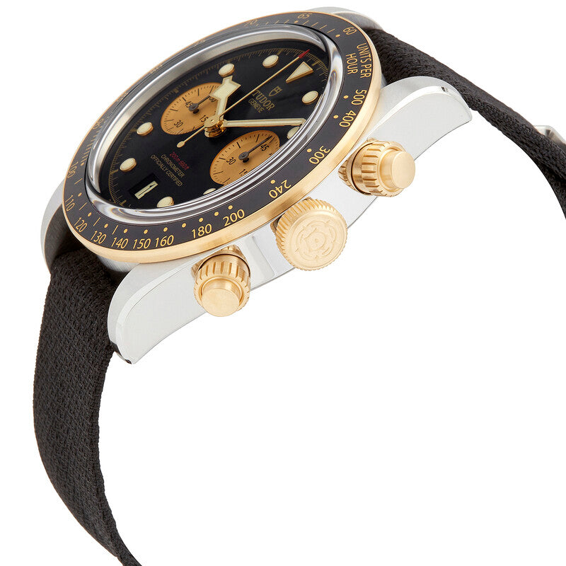 Tudor Black Bay Chronograph Automatic Black Dial Mens Watch
