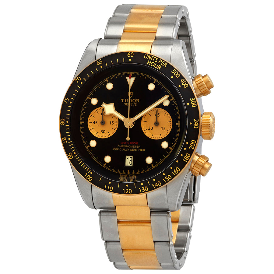 Tudor Black Bay Chronograph S&G Automatic Black Dial Mens Watch 79363N-0001