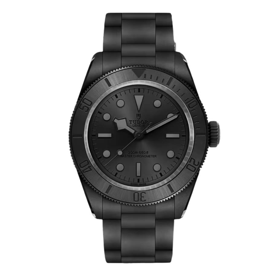 Tudor Black Bay Hand Wind Chronometer Charcoal Dial Mens Watch