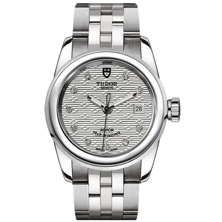 Tudor Classic Automatic Diamond White Dial Women's Watch