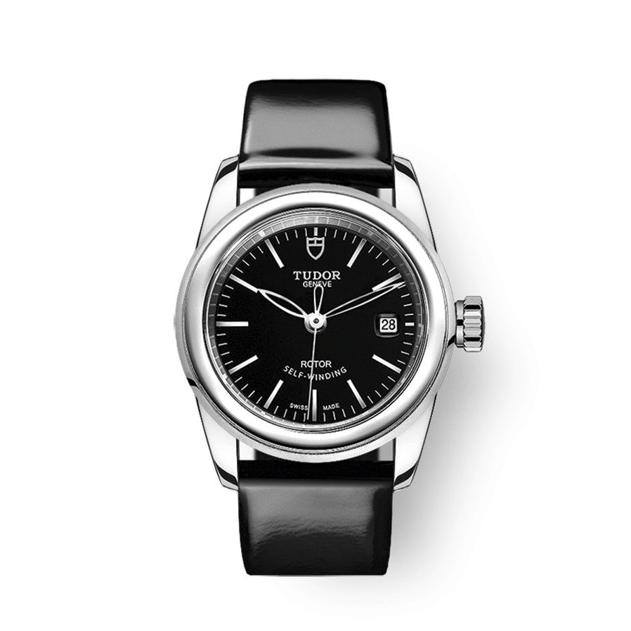 Tudor Glamour Date Automatic Black Dial Women's Watch