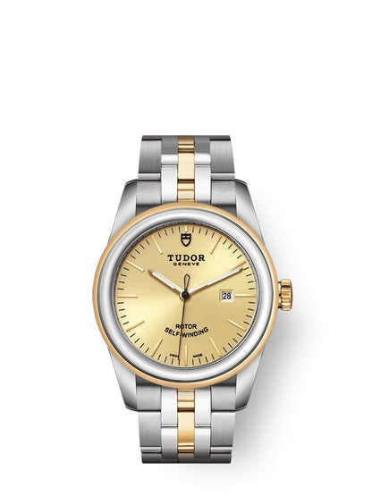 Tudor Glamour Date Automatic Champagne Dial Women's Watch