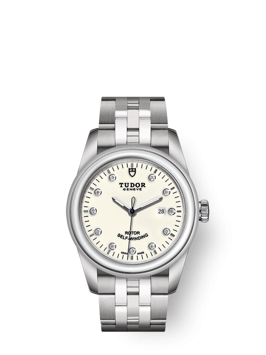 Tudor Glamour Date Automatic Diamond Women's Watch