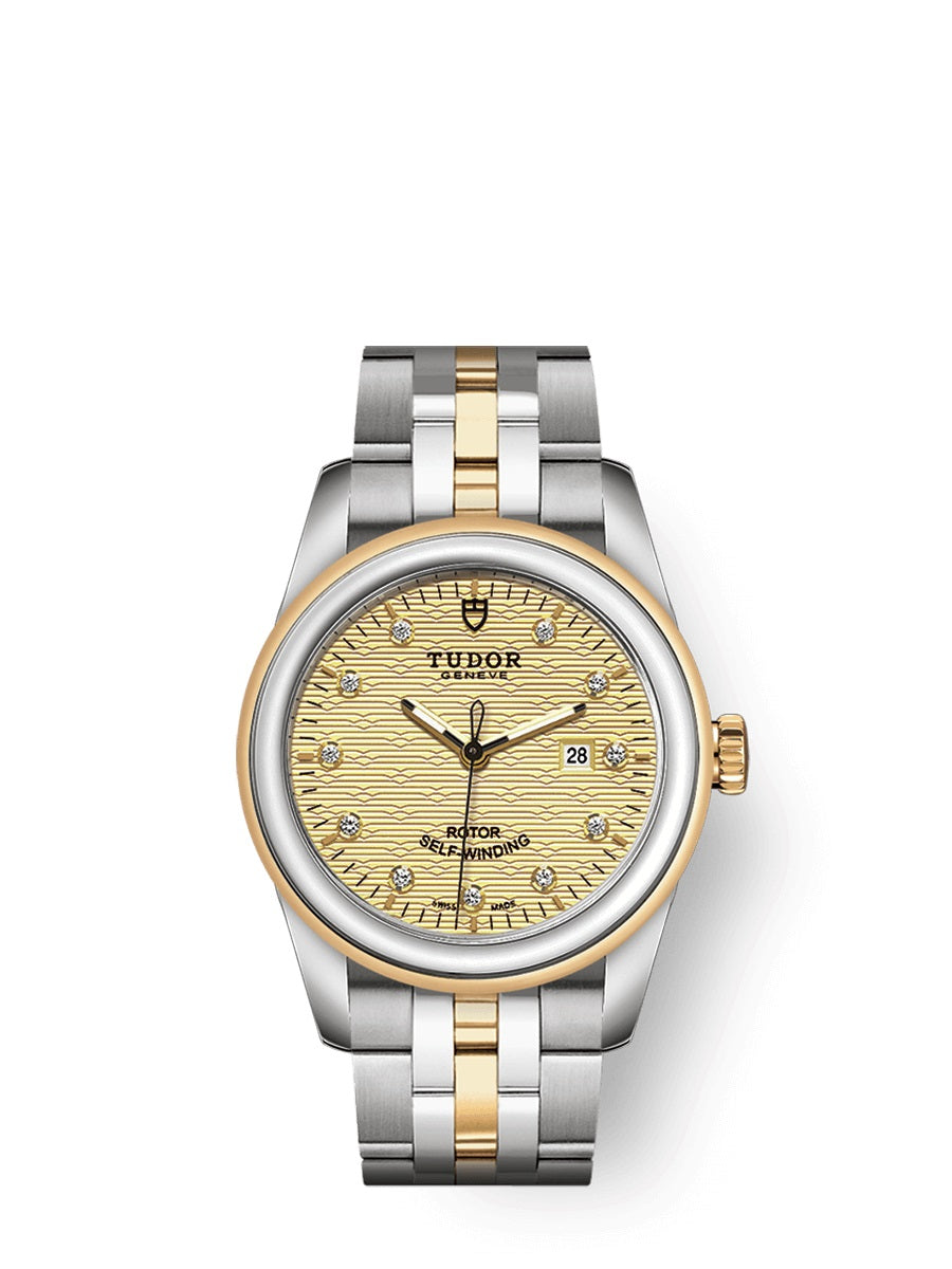 Tudor Glamour Date Automatic Diamond Women's Watch