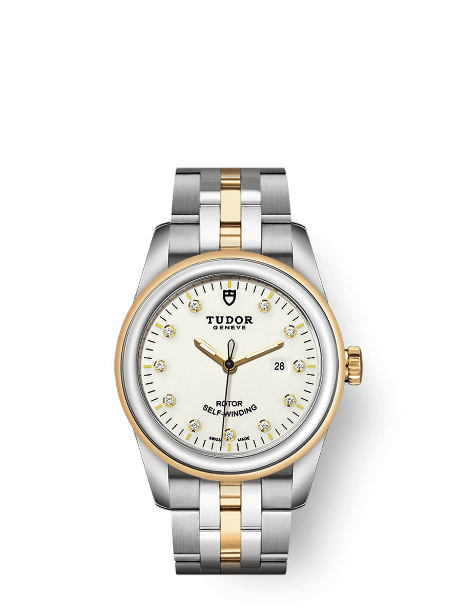 Tudor Glamour Date Automatic Diamond Women's Watch