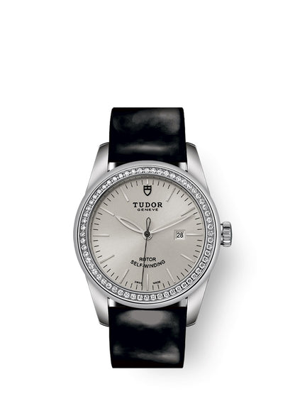 Tudor Glamour Date Automatic Diamond Silver Dial Women's Watch