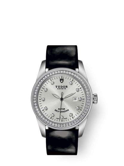 Tudor Glamour Date Automatic Diamond Silver Dial Women's Watch
