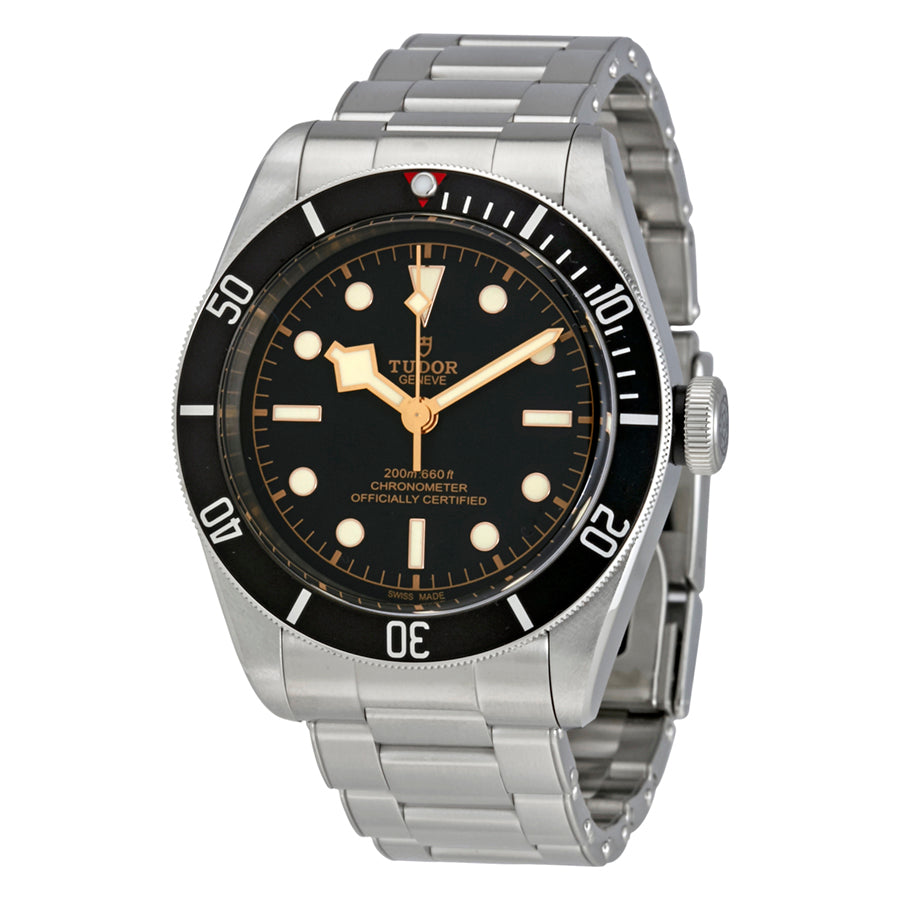 Tudor Black Bay Automatic Chronometer Black Dial Mens Watch