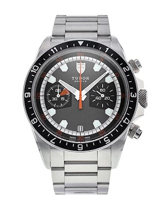 Tudor Heritage Chronograph Automatic Grey Dial Mens Watch