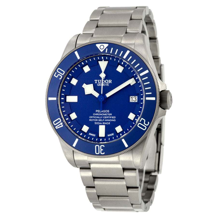 Tudor Pelagos Chronometer Automatic Blue Dial Mens Watch