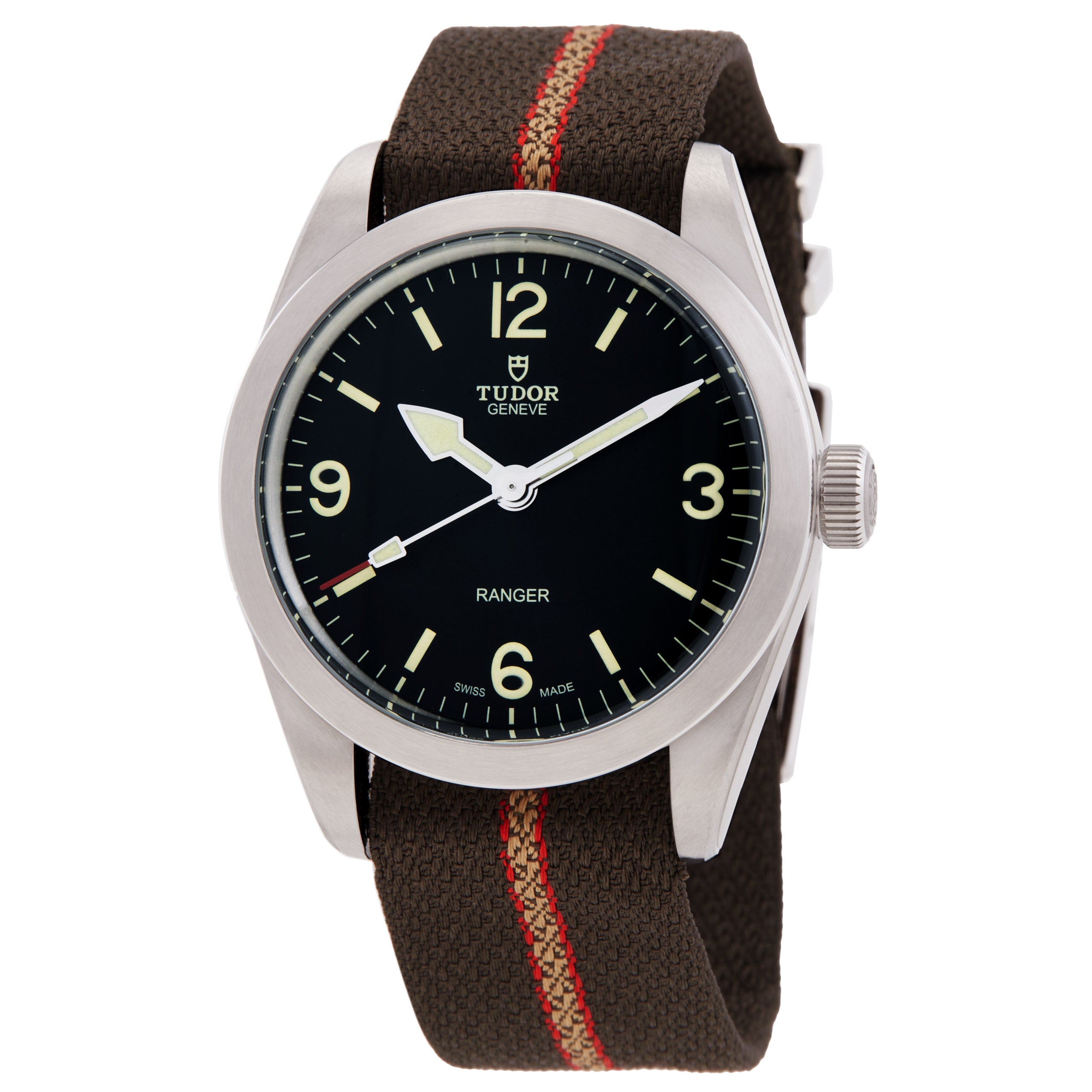 Tudor Ranger Automatic Black Dial Watch