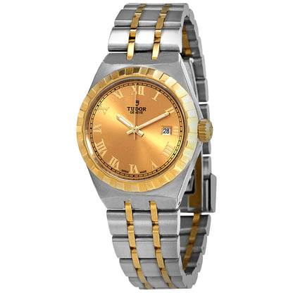 Tudor Royal Automatic Champagne Dial 28 Mm Women's Watch