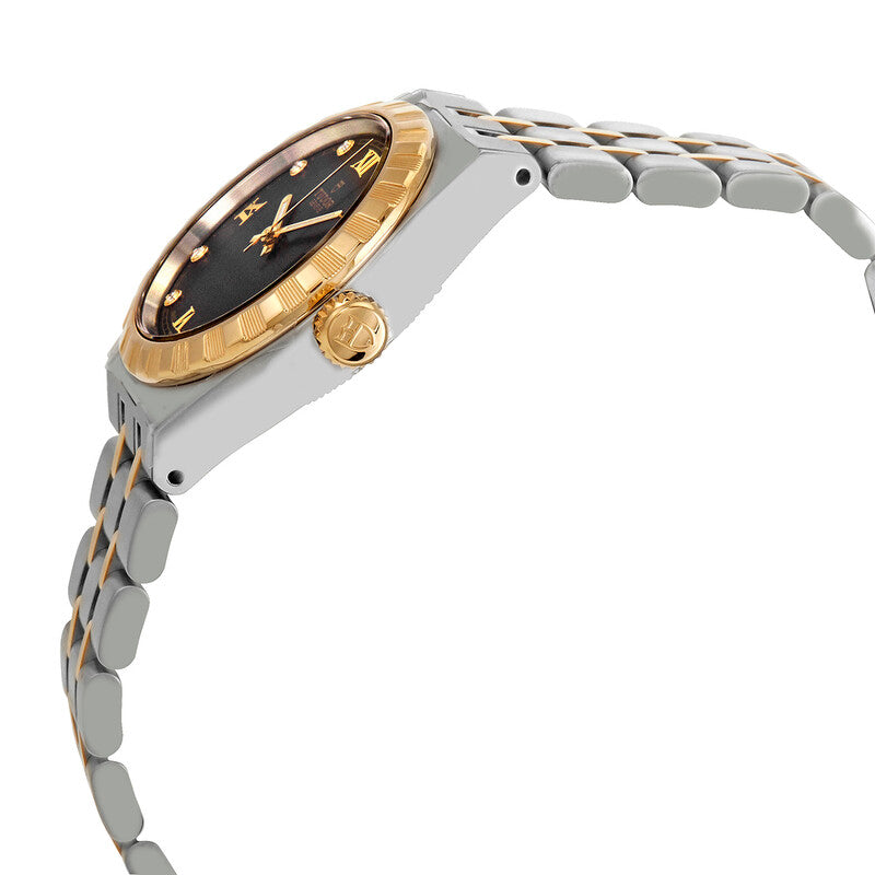 Tudor Royal Automatic Diamond Black Dial 28 Mm Women's Watch
