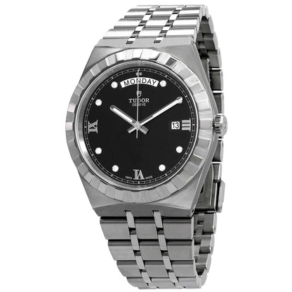 Tudor Royal Automatic Diamond Black Dial 41 Mm Watch